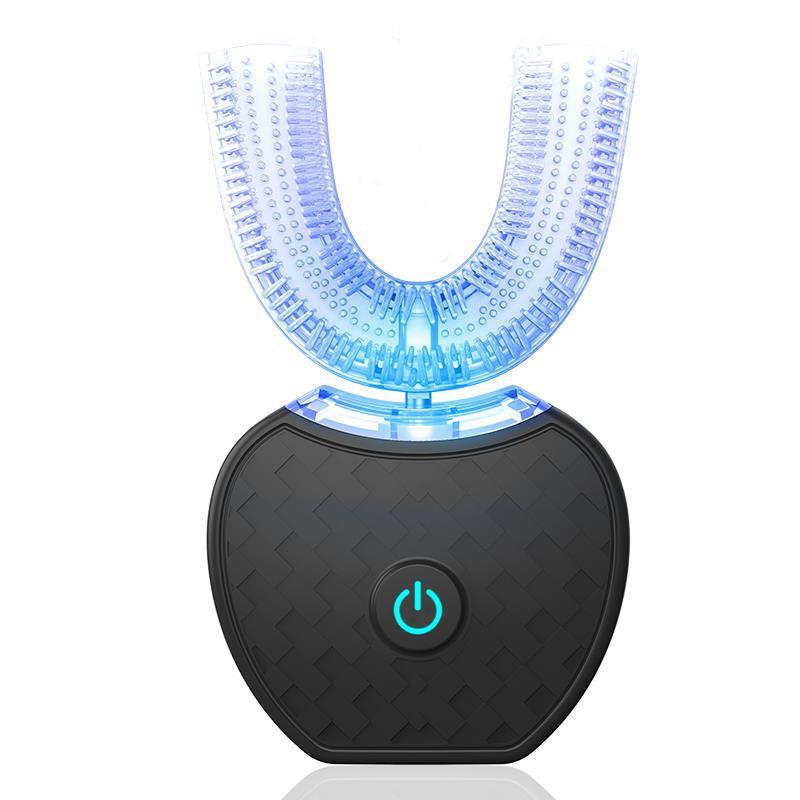 Smart 360° Electric Toothbrush – Blue Light & USB Charging - Easelyf