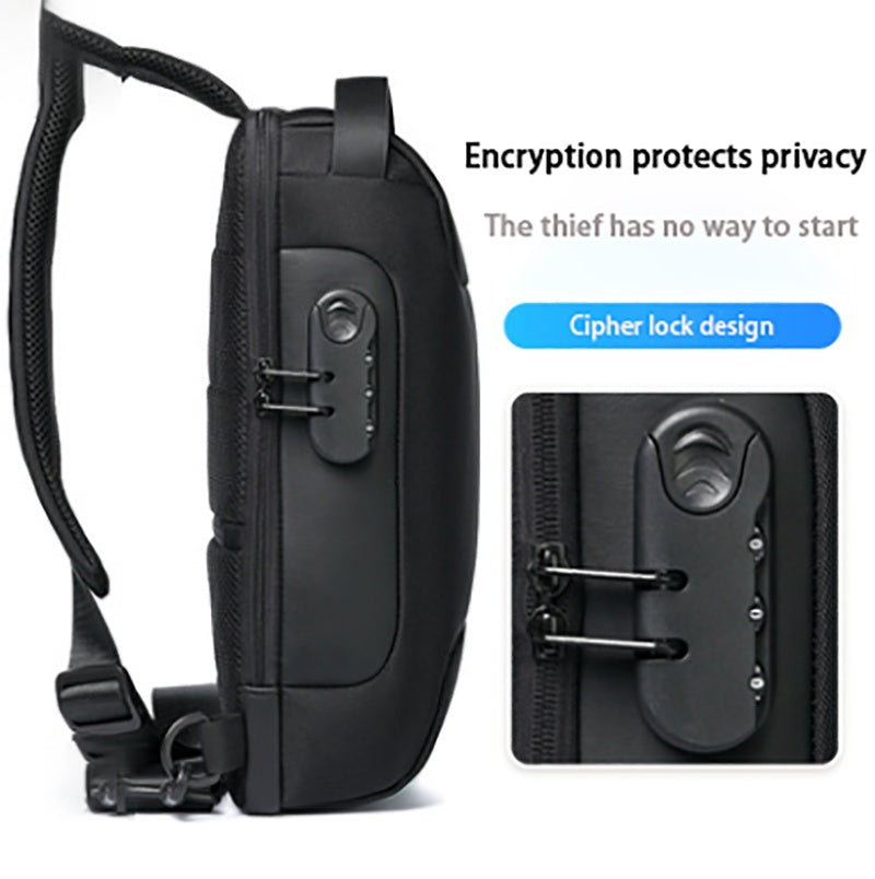 backpack with cipher lock design