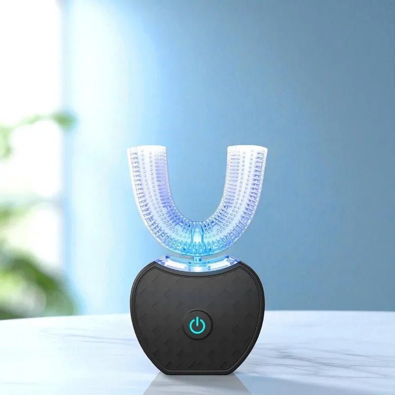 Smart 360° Electric Toothbrush – Blue Light & USB Charging - Easelyf